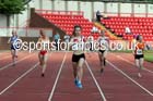 Ashlyn Bland (Gateshead) under-17 womens 300 metres at the North Eastern Championships, Gateshead International Stadium.  Photos: David T. Hewitson/Sports for All Pics